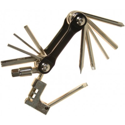 klíče multi HAVEN Chain zavírací černá s nýtovačem