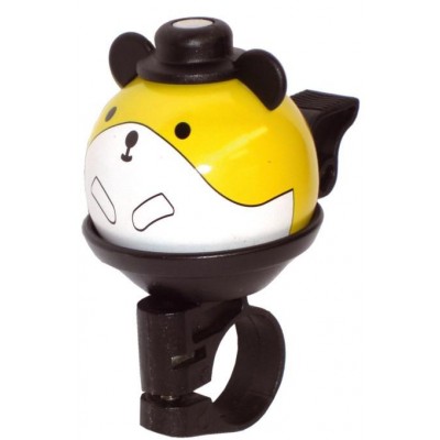 zvonek XLC myš žlutý