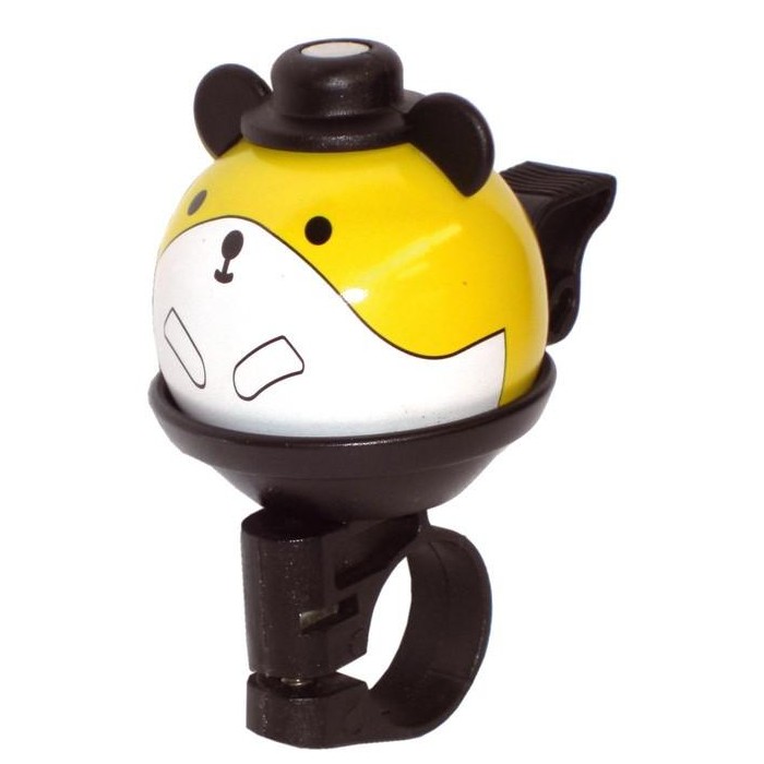 zvonek XLC myš žlutý