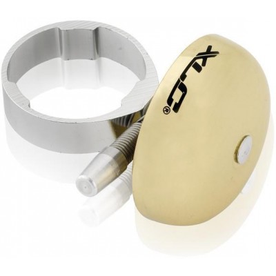 zvonek XLC DD-M19 na představec 1 1/8“ mosaz