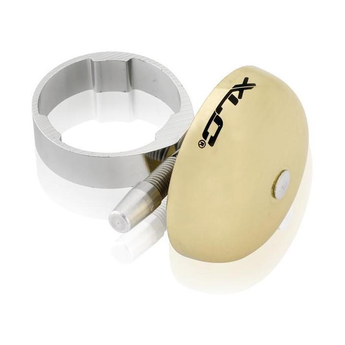 zvonek XLC DD-M19 na představec 1 1/8“ mosaz