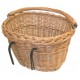 koš BASIL Denver přední proutěný s háky