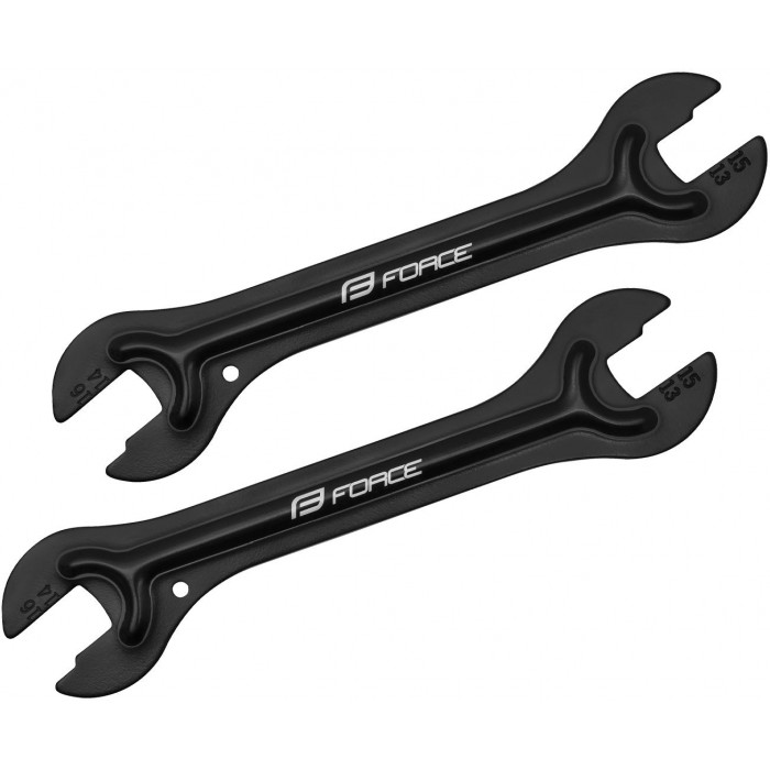 Klíče konusové FORCE 2 ks 13-15 / 14-16 černé