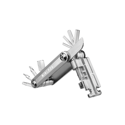 klíče multi TOPEAK P20 mini stříbrné