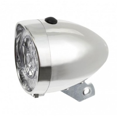 osvětlení přední 3 LED bateriové pochromované