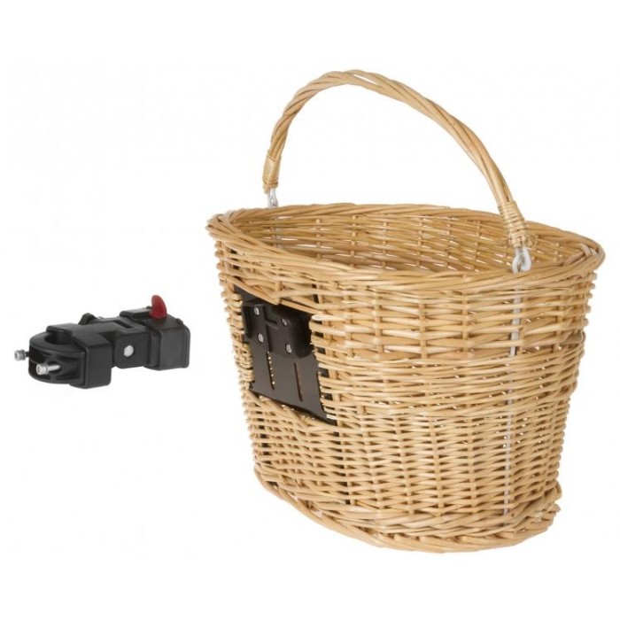 koš M-Wave přední proutěný +držák