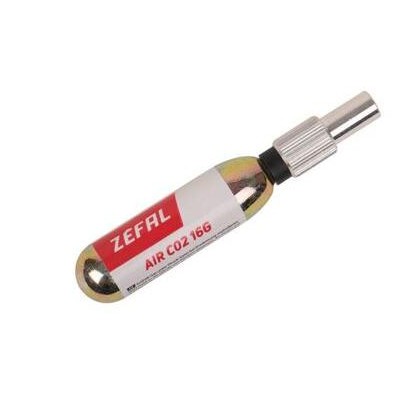 adaptér Zefal CO2 stříbrný