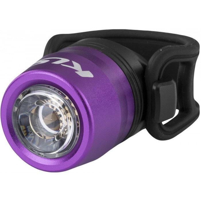 KELLYS Osvětlení přední dobíjecí IO USB Front, purple