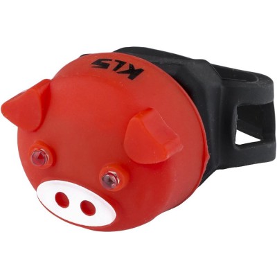 KELLYS Osvětlení zadní KLS PIGGY, red