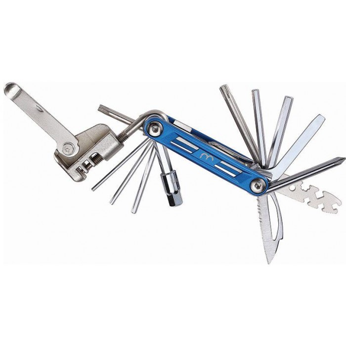 klíč imbusový BBB BTL-48 PrimeFold XL 18 funkční modrý