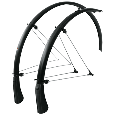 blatníky SKS BLUEMELS 28" 53mm černé mat