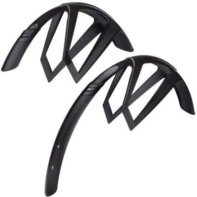 blatníky M-Wave 28'' přední / zadní 50mm černé