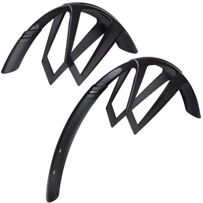 blatníky M-Wave 28'' přední / zadní 50mm černé